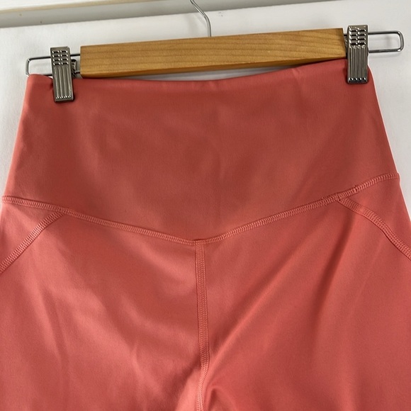 Girlfriend Collective Salmon-Coloured Biker Short - Picture 3 of 5